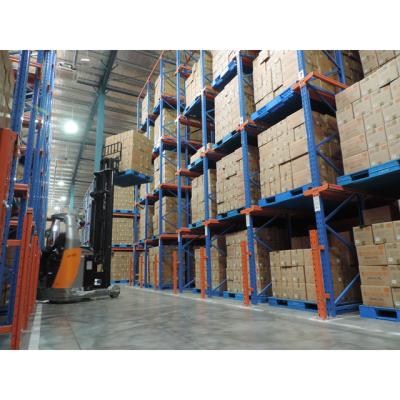 China Heavy Duty Corrosion Protection Drive In Pallet Rack For 10 Degrees Below Zero Cold Storage Warehouse for sale