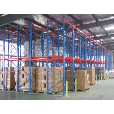 China Heavy Duty Corrosion Protection Nanjing Sunnyrack Warehouse Racking System Drive In Rack for sale