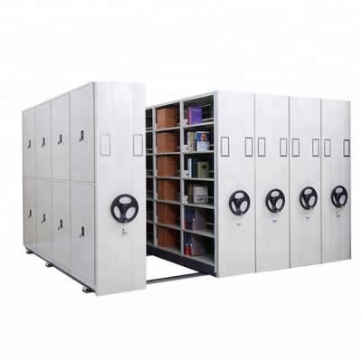 China Adjustable (Height) High Density Mobile Shelving For Library Use for sale