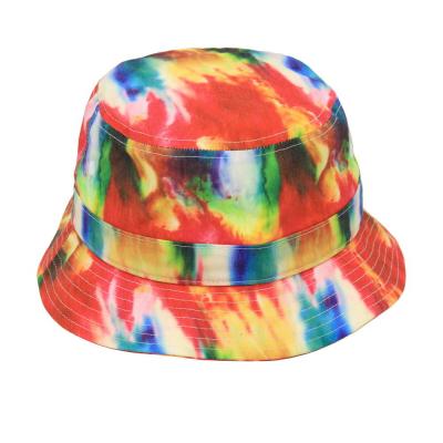 China Wholesale High Quality Women's Lady Cotton Twill Active Sublimation Print With Band Fishing Inner Bucket Hat for sale