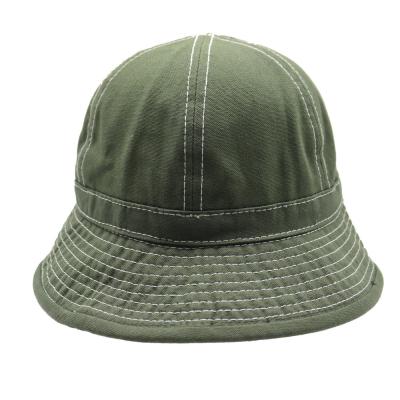 China COMMON Bucket Hat Canvas Bucket Hat Round Lid Fisherman Sun Protection Bucket Outdoor Hat for sale