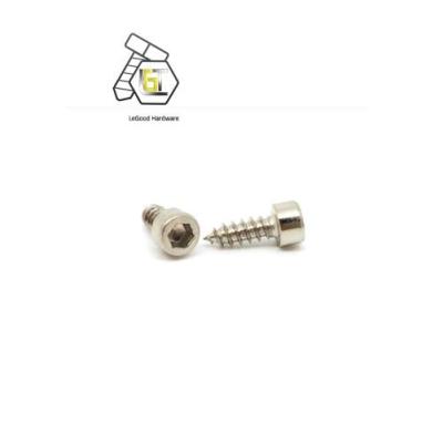 China M2.6 HEX Cup Head Self Tapping Screw Nickel Plated Carbon Steel for sale