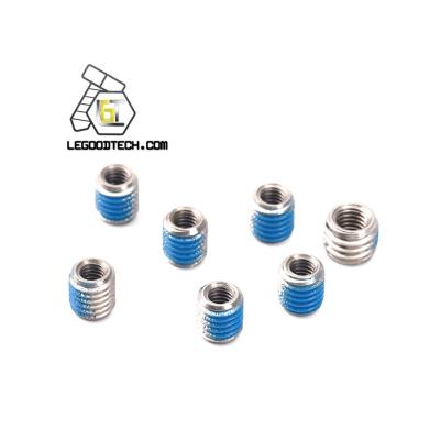 China Stainless Steel 304 316 Stainless Steel Presser Worm Screw With Blue Threaded Lock for sale