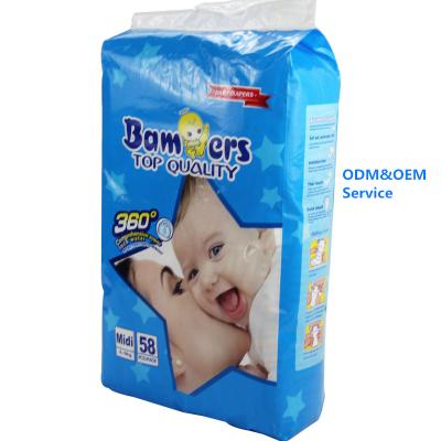 China China Manufacturer OEM Quality Printed Disposable Grade A Baby Diaper Cloth With Care Baby Bag Backpack Diaper Bamboo/Soft Volume for sale