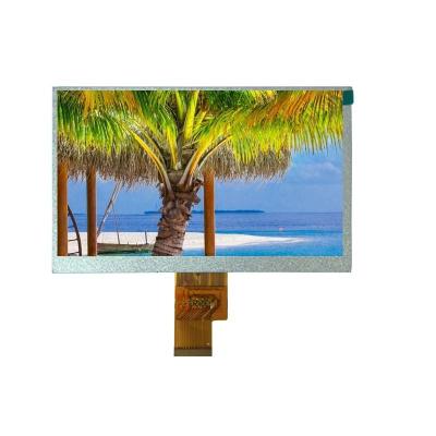 China Industrial Square Consumer Screen LCD 1024*600 7.0 Inch IPS tft LCD Display All Time With LVDS Interface for sale