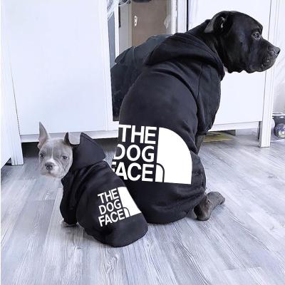 China Factory Direct Sale Sustainable Autumn Winter Large And Puppy Dog Pet Apparel Customize Dog Face Sweater for sale