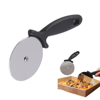 China Modern Simplicity Factory In Stock Pizza Cutter Stainless Steel Hob Wheel Pizza Cutter Simple Baking Tool for sale