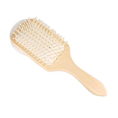 China High Quality Black Plastic Cushion Comb Large Board Air Massage Comb Anti-Static Massage Comb for sale