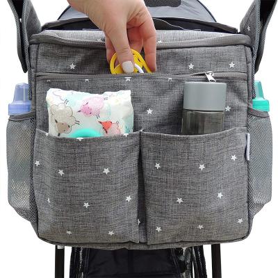 China Multifunctional Outdoor Cosmetic Bag Mom Backpack Baby Diaper Bag Milk Insulated Bag for sale