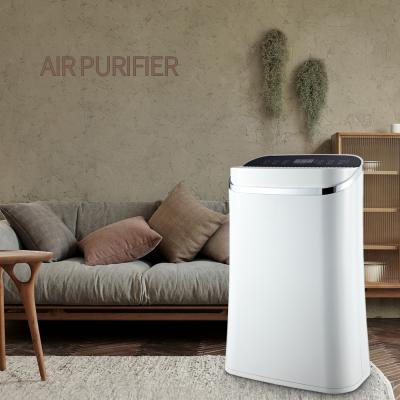 China Commercial Factory Top Cadr Wholesale 400 Hot Gold Coin Air Purifier White Silver UV Home Air Purifiers Hepa for sale