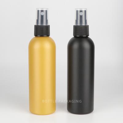 China Customise Plastic Spray Bottles Hdpe Matt Black Cosmetic Sprayer 100ml zu verkaufen