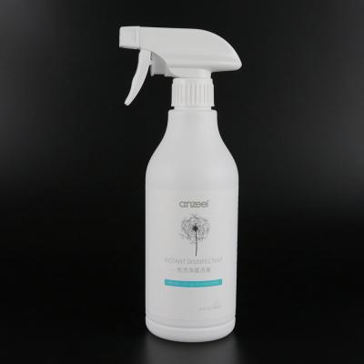 China Accept Private Label Custom HDPE Liquid Plastic Trigger Cleaning 500 Ml Spray Bottle for sale