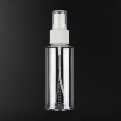 China Pet Plastic Spray Bottles Transparent Household Bottle 100ml Fine Sprayer zu verkaufen