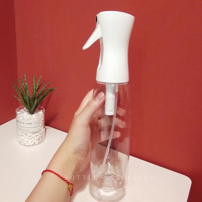 China Empty 500ml PET Continuous Spray Bottles Packing Refillable Alcohol Disinfectant Sprayer for sale