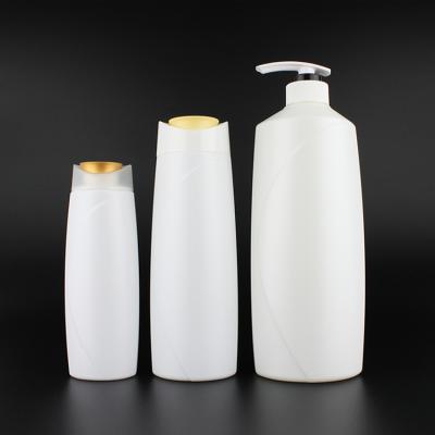 China Custom Colour Unique Packaging 200ml Flip Top Cap HDPE 400 Ml Bottle Plastic Bottle With Pump 750ml Shampoo Bottle for sale