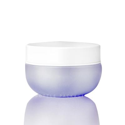 Cina Custom 50g Luxury Glass Cosmetic Jars Eco Friendly Skincare Serum Bottle in vendita