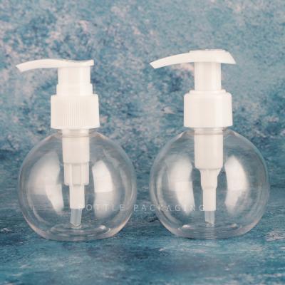 China Unique Packaging PET PET Pump Bottles Lotion Clear Kids Cute Bottle for sale