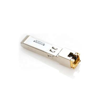 China For Network Switch New Original Brand SFP-GE-T 10GBASE-SR SFP Module NEBS 3 ESD 10G fiber optical transceiver for sale