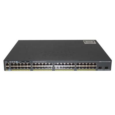 China LACP WS-C2960X-48LPD-L 2960-X Switch with Ethernet 48 Port 48 GigE PoE 370W 2 x 10G SFP+ 10/100/1000 Gigabit LAN Base for sale