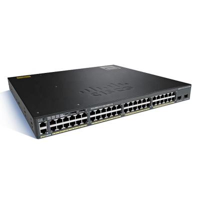 China LACP WS-C2960X-48TS-LL 2960-X Switch with 10/100/1000 Gigabit Ethernet 48 Port GigE 2 x 1G SFP LAN Lite for sale