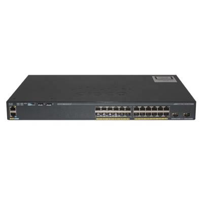 China WS-C2960X-24TD-L 2960-X LACP Switch with 24 Ethernet Ports 24 GigE 2 x 10G SFP+ LAN Base 10/100/1000 Gigabit for sale