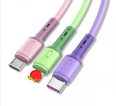 China 3 in 1 High Quality Quick Charging Cord Accept All Customization Usb C Multi Cable Charging Cable 3 in 1 Charging Cable for sale