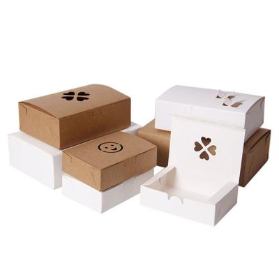 China Wholesale Recycled Materials Cardboard Fried Chicken Packaging Box Disposable Takeout for sale