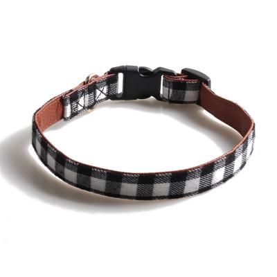 China Viable Manufacturer Pets Accessories Collar Cloth Fabric Pet Fashion Pet Collar Viable for sale