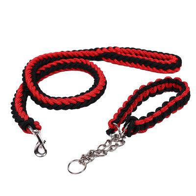 China Custom Personalized Strong Design Dog Collar and Leash Stocked for sale