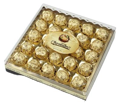 China Chocolate Covered T24 Diamond Square Gift Box with Wafer BALL for sale