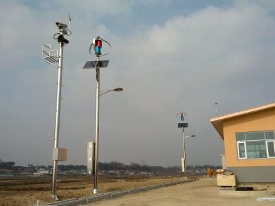 China turbina de viento de 300W Maglev ninguna contaminación solar - uso híbrido de la luz de calle del viento LED en venta