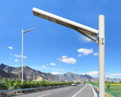 China Motion Sensor All In One Solar Street Light , Integrated Solar Led Street Light 15W 25W 30W for sale