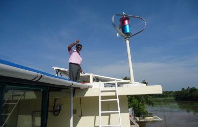 China El OEM contiene la turbina de viento vertical de Maglev AXIS del tejado 1000W 3000W en venta