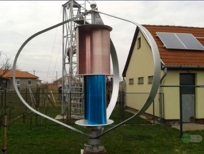 China 120 Volt VAWT Maglev Vertical Axis Wind Turbines For The Home for sale