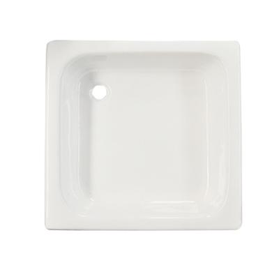 China Modern Square 700*700/800*800/900*900mm Enameled Steel Shower Tray, Shower Base for sale