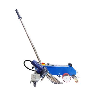 China PVC Plastic Material TPO PE PVC Membrane Welding Machine For Ponds And Swimming Pool for sale