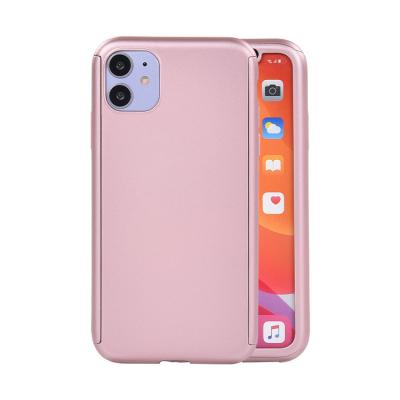 China Full Coverage 360 ​​PC Shockproof Hard PC Phone Case for iphone 11/11 pro/11 max pro for sale