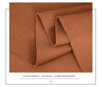 China 100% Pure Wool Double Faced Thick Australian Wool Cloth Dishonest Coat Cloth Clothing DIY Wool Fabric for sale