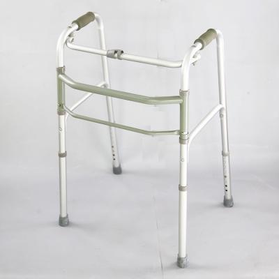 China Height Adjustable Chinese Manufacturer Aluminum Folding Walker for Patients, Adults and Elderly for sale