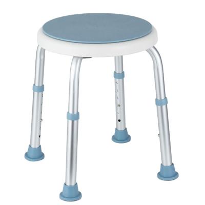 China Factory Price Adjustable Height Shower Chair Non-Slip Lightweight Bath Stool Adjustable Factory Price Direct Sales for sale