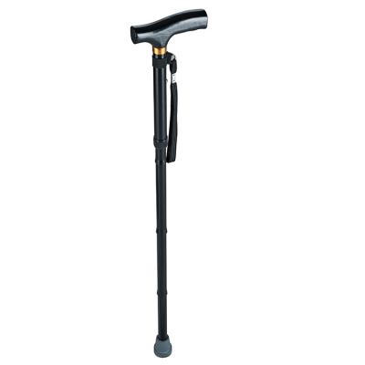 China Adjustable Height Aluminum Alloy Adjustable Height Cane Telescopic Folding Walking Stick for sale