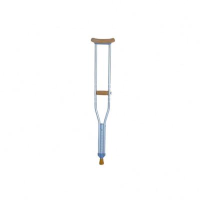 China Best Selling Height Adjustable Aluminum Alloy Knob Aluminum Manual Non-Slip Crutches For The Disabled for sale