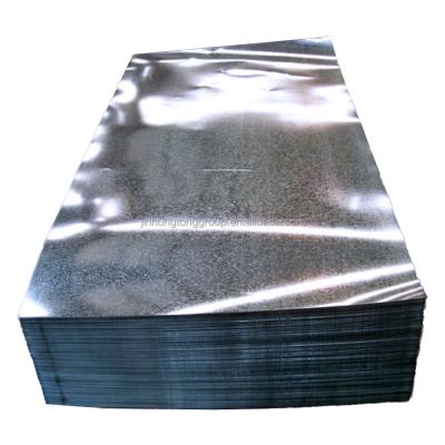 China Regular Spangle Galvanized Iron Sheet 1.5mm Thick Galvanised Plate Steel Plain Sheet for Immediate Delivery from Chinese for sale