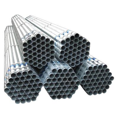 China Galvanized Steel Pipe Pipe Gi Round Tube Wall Thickness 0.5-60mm API Certificate 4 Inch Galvanized Welded Steel Tube for sale