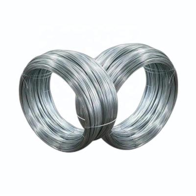 China Bwg 12 Electro Galvanized Loop Tie Wire Binding Wire Low Carbon Hot Dipped Galvanized Steel Zinc Coated Wire for sale