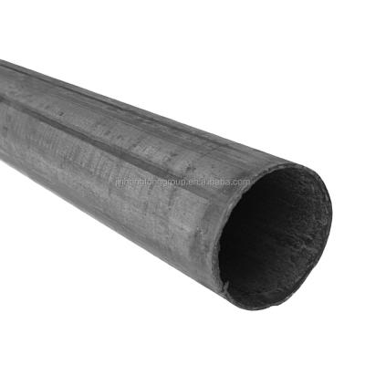 China 2-6mm espesor 600mm Diámetro tubo de acero soldado al carbono 2 pulgadas tubo de acero negro de polvo de revestimiento 20 30 pulgadas tubo soldado en venta