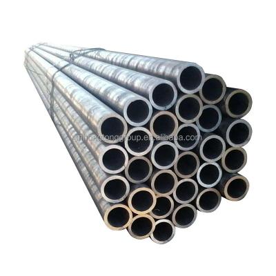 China High Temperature Seamless Carbon Steel Pipe ASTM Sch40 ASTM A10 A53 DN600 Black Steel Pipe Processing Service Punching for sale