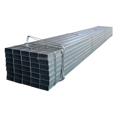 China Non-Alloy 0.8 20 mm Ready To Ship Galvanized Square Hollow Tube Gi Pipe Greenhouse 20x20mm Steel Metal Tube Erw With Hole for sale