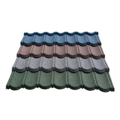 China Modern Design Style Stone Coated Metal Roof Tile Newest Coastal Design for Hotel Villa Apartment Office Building for sale