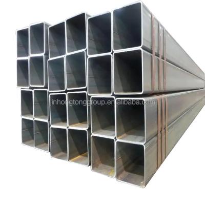 China JIS Standard Carbon Welded Square Pipe 3mm 4mm 5mm voor kartonnen staal en koud getrokken gelaste geperforeerde stalen buizen Te koop